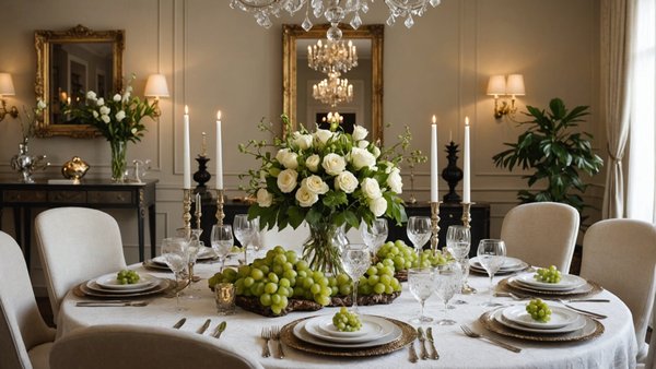 Idées de décoration chic pour des réceptions élégantes